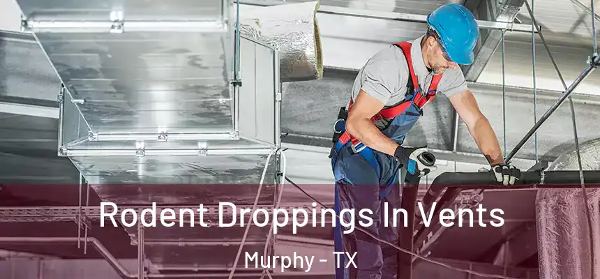 Rodent Droppings In Vents Murphy - TX